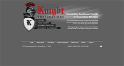 Desktop Screenshot of knightcorporations.com